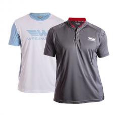 PACK WINGPADEL POLO W-IVO GRIS Y CAMISETA W-LALO AZUL